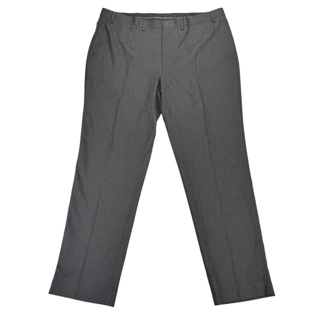 Marc New York Mens Casselman Slim Fit Solid Suit Pants Charcoal 42x33